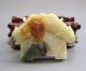 Antique Chinese Old Jade Carved Dragon Beast Face Nr Other photo 3