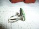 Vintage Chinese Silver And Jade Ring Uncategorized photo 2