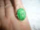 Vintage Chinese Silver And Jade Ring Uncategorized photo 4