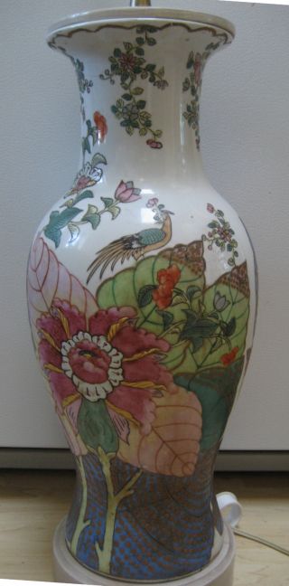 Big Antiquetobacco Leave Vase Light 18” Nr photo