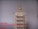 Js421 Rare,  Chinese Bronze Carved Wenchang Tower Other photo 3