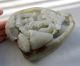 1125g Chinese Hetian Jade Carved Pine Trees Old Man Children Statue Other photo 9