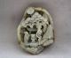 1125g Chinese Hetian Jade Carved Pine Trees Old Man Children Statue Other photo 11