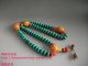 Js691 Rare,  Chinese Tibetan Turquoise + Beeswax Amulet Pendant Other photo 2