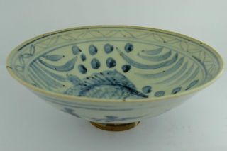 China Rare Collectibles Old Decorated Handwork Porcelain Fish Big Bowl ++++++++ photo
