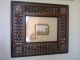 Anglo Indian Frame With A 19 Century George Baxter Colour Print India photo 3