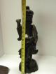Antique Vintage Chinese Wooden Fisherman 18 