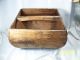 Antique 1800 ' S Wooden Rice Grain Measure Basket/bucket With Old Metal Repairs 2 Baskets photo 9