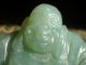 Rare Antique Pu - Tai Laughing Buddha Jade Statue Buddha photo 6