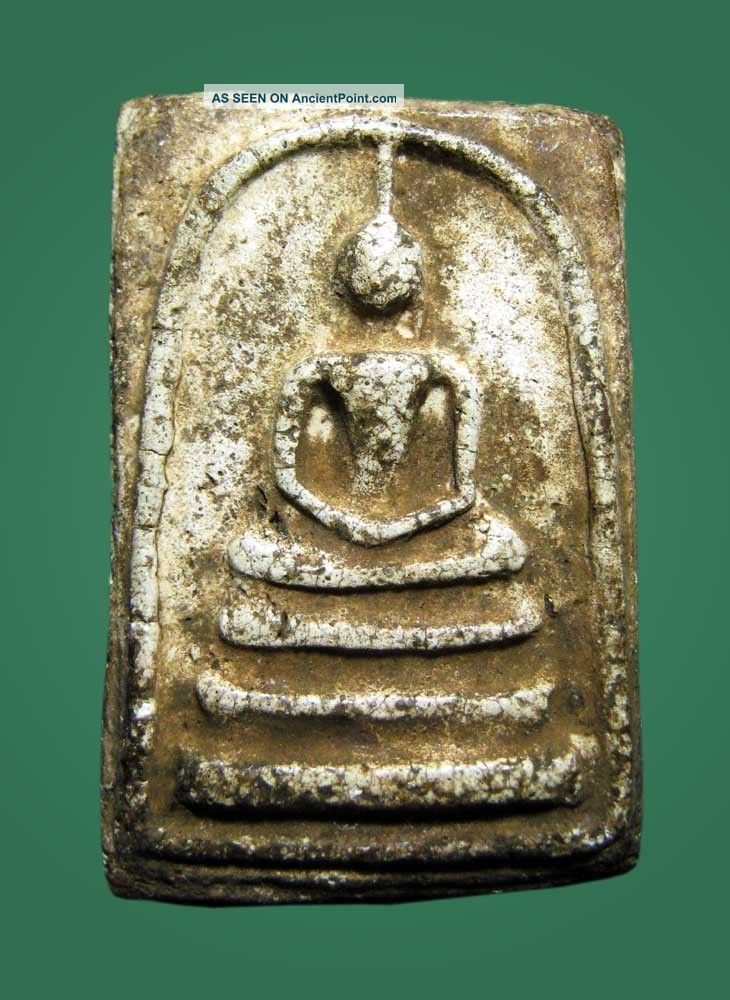 Amulet Pha Somdej Buddha Ancient Phra Somdet Wat Rakhang Pendant Phim/mold Yai 7 Necklaces & Pendants photo