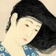 Hashiguchi Goyo Japanese Woodblock Print Combing Hair 1920 Masterpiece Prints photo 1
