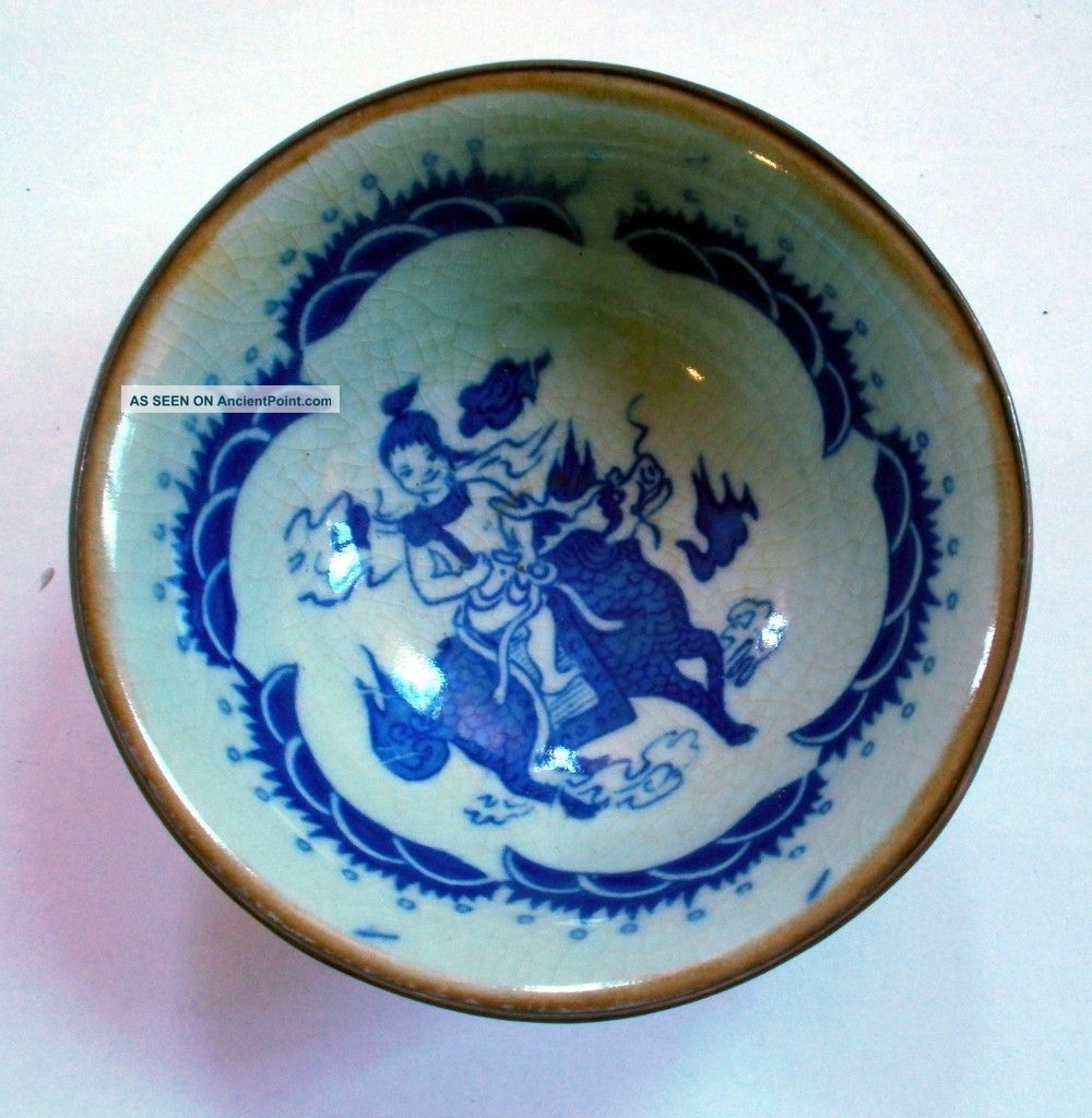 Chinese Antique Old Porcelain Bowl Bowls photo