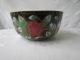 Antique Chinese Cloisonne Enamel Brass Design Butterfly Bowl Bowls photo 2