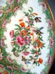 A Pair Of Chinese Rose Medallion Plates Figural,  Flower & Avian Decor Ca.  19th C Plates photo 5