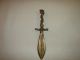Antique Chinese Brass Bronze Dragon Serpent Letter Opener Other photo 1