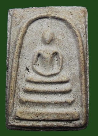 Amulet Pha Somdej Buddha Ancient Phra Somdet Wat Rakhang Pendant Phim/mold Yai17 photo