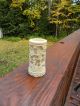 Antique Chinese Carved Faux Ivory Ox Bone Jar Urn Boxes photo 2