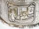 Antique Chinese Export Solid Silver Napkin Ring Figural Chinese Scenes C1890 Other photo 2
