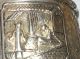 Antique Chinese Export Solid Silver Napkin Ring Figural Chinese Scenes C1890 Other photo 4