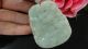 Prefect Chinese100%natural Green Flower Ajade Jadeite Pendant/lucky Dragon&money Necklaces & Pendants photo 2