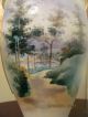 Antique Nippon Porcelain Vase / Landscape Scene / Gold Gilded Vases photo 2