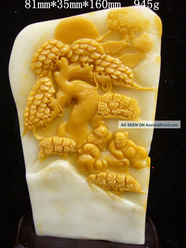 Chinese Shoushan Stone,  The Relief,  The Furnishing Articles Men, Women & Children photo