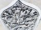 Antique Chinese Silver Sterling Pierced Repousse Engraved Small Vase 43gr.  Signed Vases & Urns photo 3