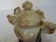 1.  A Chinese Jade Vase With Lid Probably Ming Dynasty Other photo 7