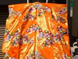 Japanese Kimono Wedding Uchikake,  Dress,  Gown,  Furisode photo