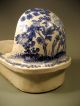 China Chinese Blue & White Ceramic Washroom Element Qing Dynasty Ca.  1910 Bowls photo 5