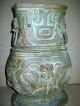Bronze Vase Chinese Antique Extremeli Rare Vases photo 5
