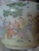 Large Antique Chinese Famille Rose Porcelain Planter Flower Pot Pots photo 2