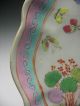 Chinese Famille Rose Enameled Porcelain Lobed Serving Dish Plates photo 2
