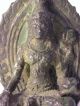 Javanese Bronze Of The Bodhisattva Manjusri 14th - 15th Century Statues photo 7