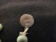 Part Chinese Jade Necklace With A Jade Mounted Silver Clasp 19thc Jade/ Hardstone photo 5