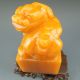 100% Natural Shoushan Stone Hand - Carved Lion Return Of The King Seal Other photo 2