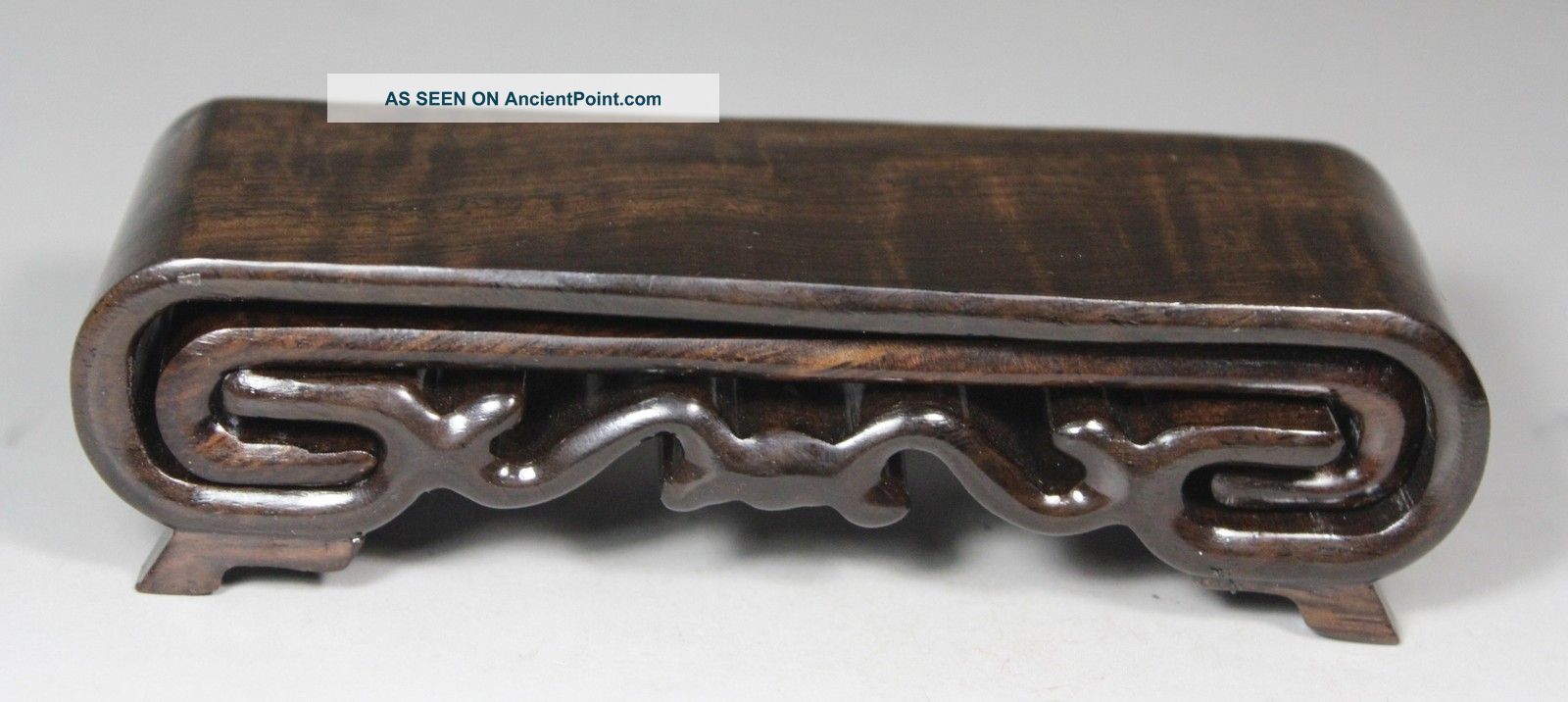 Chinese Handwork Old Wood Shelf For Snuff Bottle Vase Statue Etc. Other photo