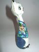 Chinese Cloisonne Cats Cat Flowers Very Unusaul Made Of Brass Then Enamelled Uncategorized photo 8