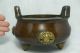 Chinese Bronze Incense Burner / Buddhism / Feng Shui / Taoism Supplies. Reproductions photo 10