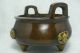Chinese Bronze Incense Burner / Buddhism / Feng Shui / Taoism Supplies. Reproductions photo 4
