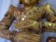 Hand Carved Gilded Statue Of Siam/thai Musician Statues photo 2