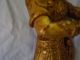 Hand Carved Gilded Statue Of Siam/thai Musician Statues photo 4