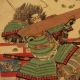 Antique Japanese Woodblock Print Kuniyoshi Heroes Of The Taiheiki Edo Period Prints photo 2