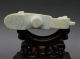 Ancient Chinese Hetian Jade Hand - Carved,  Pendant Chinese Beast Shape Belt Hook Necklaces & Pendants photo 2