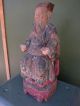 19th Century Chinese Figure Seated On Chair With Long Beard - Exquisite Carving Buddha photo 3