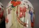 Antique 19thc Chinese Export Porcelain Vase Pair Tea Caddy Vases Fu Dog Lids Nr Vases photo 3