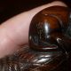 Amazing Netsuke Rat On A Broom Incredible Detail Signed By Artist Early C20th Netsuke photo 4