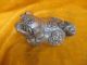 Copper Dog Statues Shining Chinese Old Ancient Dogs photo 1