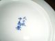 Small Blue And White Porcelain Saucer With Leaves Signed On Back Side Plates photo 2