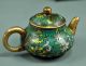 Chinese Old Handwork Cloisonne Red Sand Tea Pot Pots photo 4